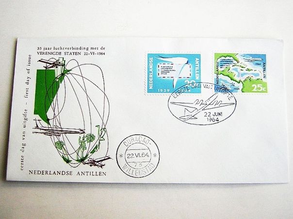 1964 Luchtverbinding USA Ned Ant - (5623)